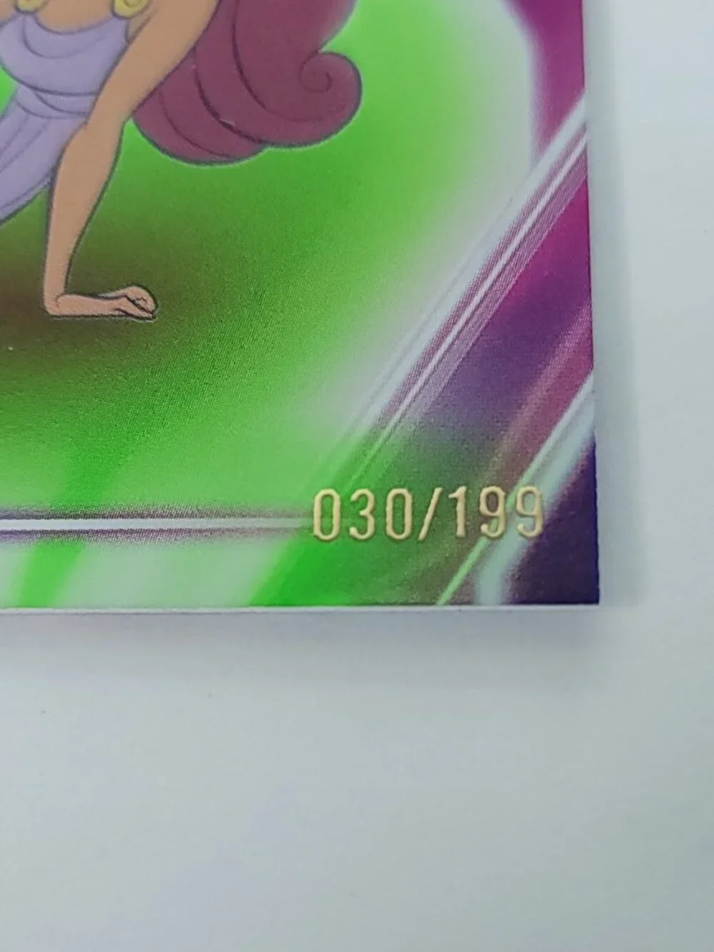 Megara Topps 2026 Disney Neon Holo Parallel Refractor Limited 030/199 - Picture 2 of 4
